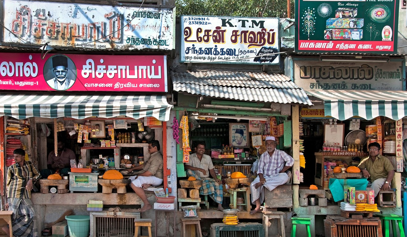 Street vendors in Tamil Nadu. Picture: Alamy