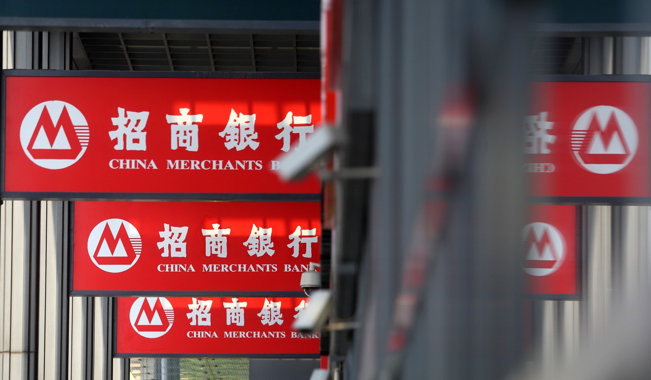 Shares of China Merchants Bank have advanced more than 12 per cent this year in Shanghai. Photo: Reuters