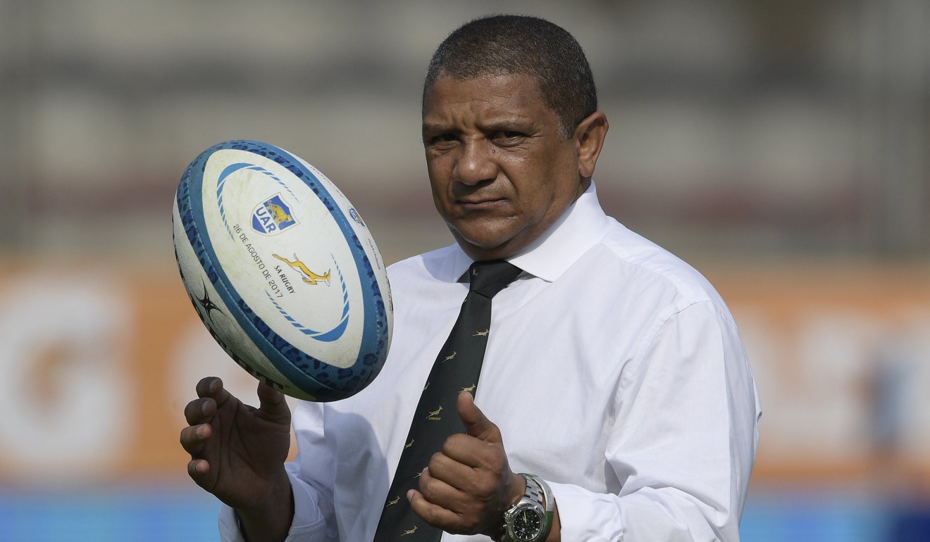 Coetzee led South Africa to a bronze medal final at the 2015 Rugby World Cup. Photo: AFP