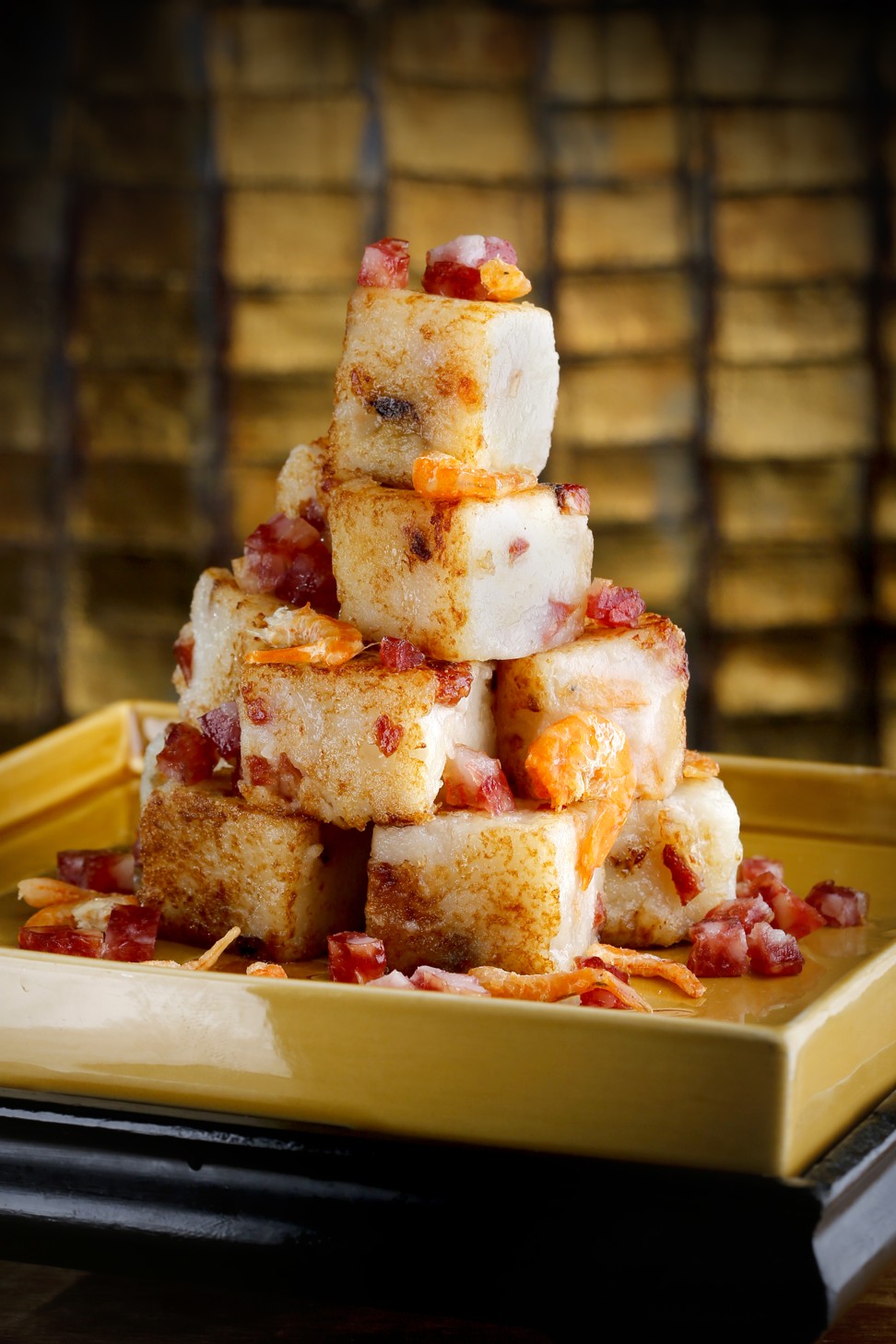 Savoury Kagoshima Thick Cut Daikon Pudding served at Yan Toh Heen restaurant at InterContinental Hong Kong.