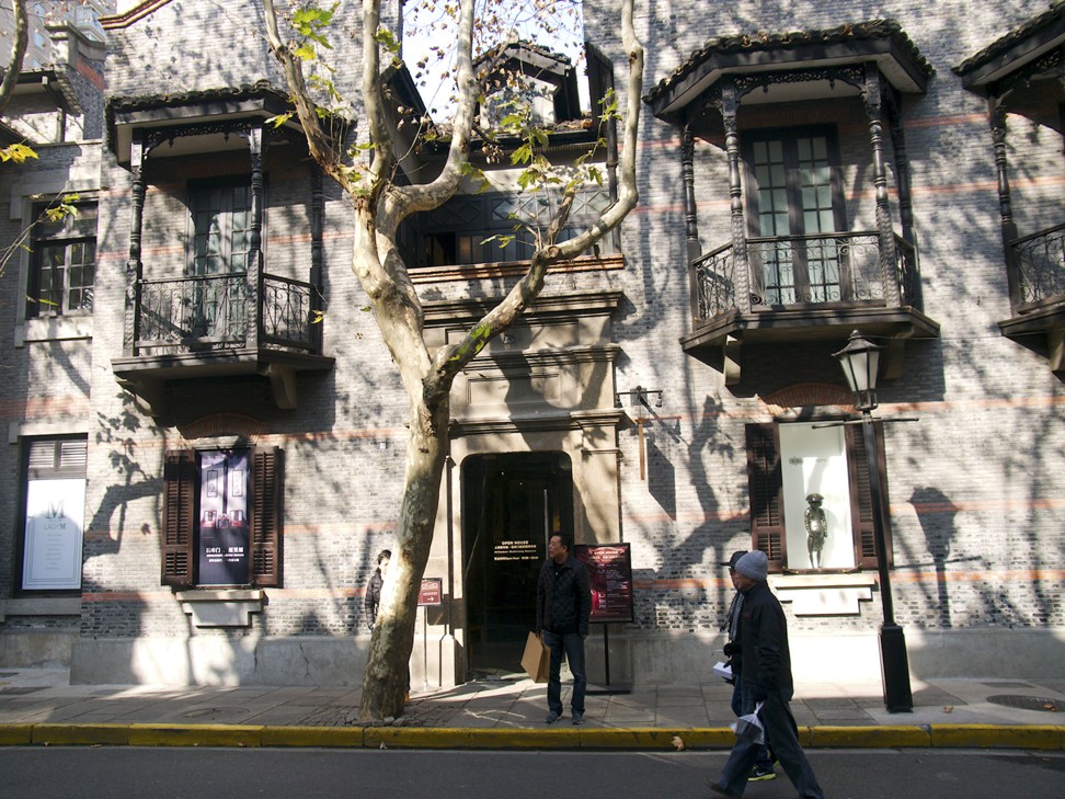 Shanghai’s “shikumen” house museum at Xintiandi. Photo: Stuart Heaver