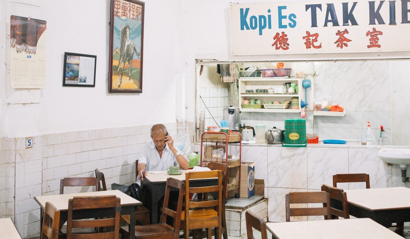 Founded in 1927, Tak Kie is one of the oldest Chinese-run coffee-shops in Indonesia. Photo: Muhammad Fadli