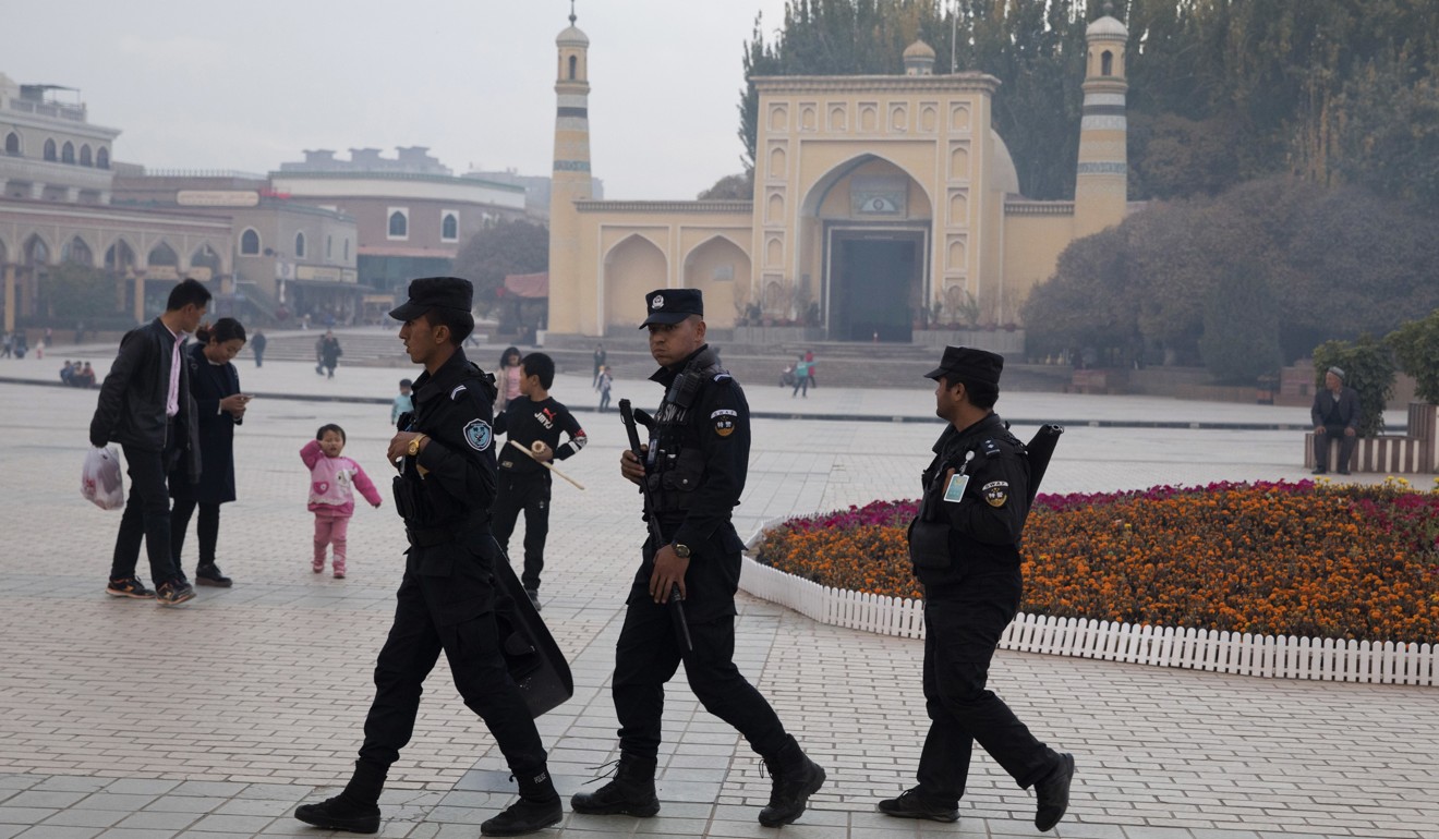 Xinjiang authorities say “separatist” forces will be one of the main targets in its “zero-tolerance” crackdown on organised crime. Photo: AP