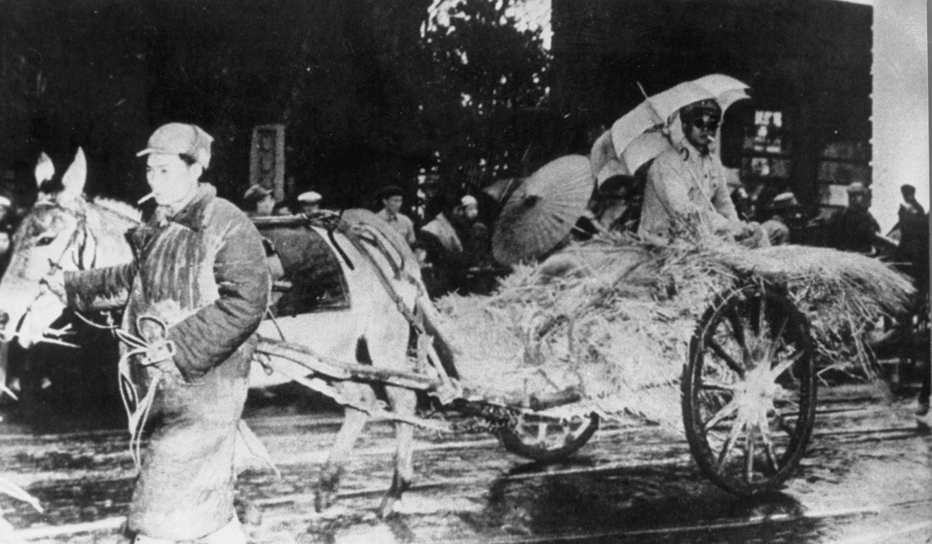 A Kuomintang army officer makes his escape from Shanghai in May 1949 as the port city falls to the communists near the end of the Chinese civil war. By the end of 1949, the communist forces had established the People’s Republic of China in Beijing and the KMT had fled to Taiwan. Photo: AP