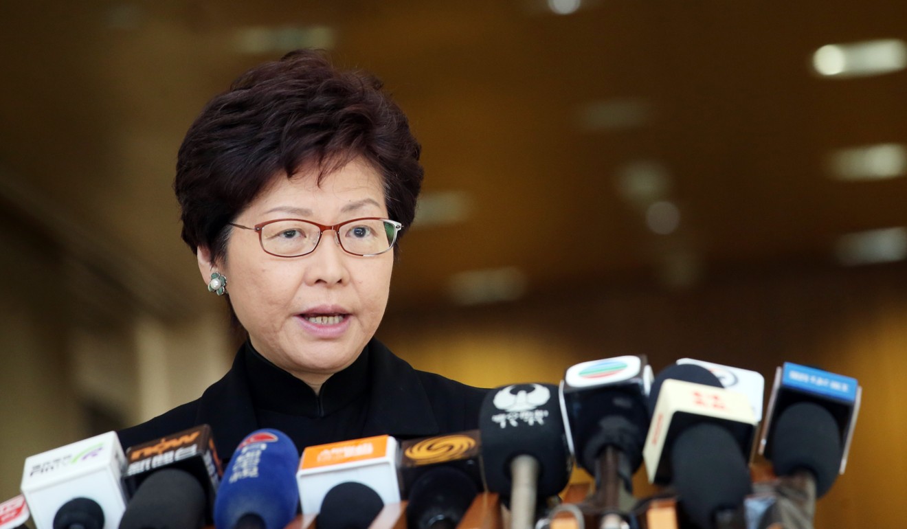 Chief Executive Carrie Lam Cheng Yuet-ngor will deliver her first budget on Wednesday. Photo: David Wong