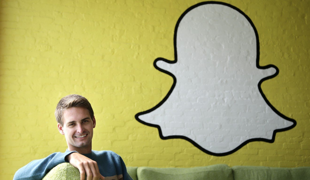 Snapchat CEO Evan Spiegel. Photo: AP