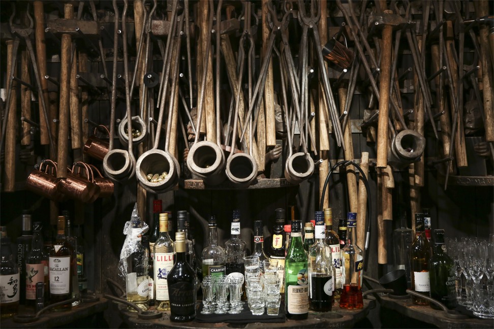 Behind the bar at Iron Fairies. Photo: Sam Tsang/ SCMP