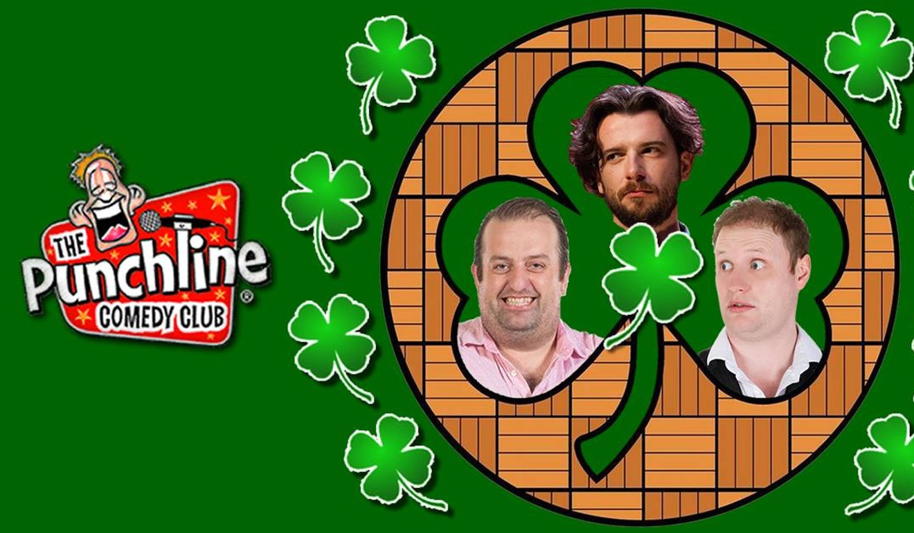 Punchline Comedy’s last show in its Wan Chai venue will be the St. Patrick’s All Irish Stand Up Comedy Show starting March 15.