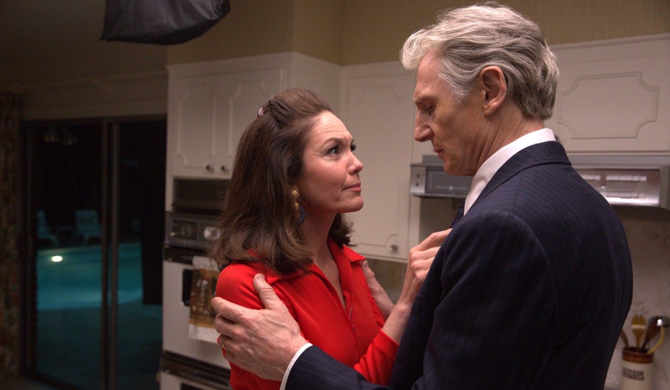 Liam Neeson and Diane Lane in a still from Mark Felt: The Man Who Brought Down the White House.