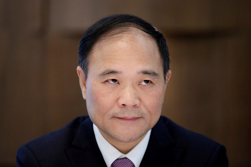 Li Shufu, founder and chairman of Zhejiang Geely Holding Group, as of November 2, 2016. Photo: REUTERS/Aly Song