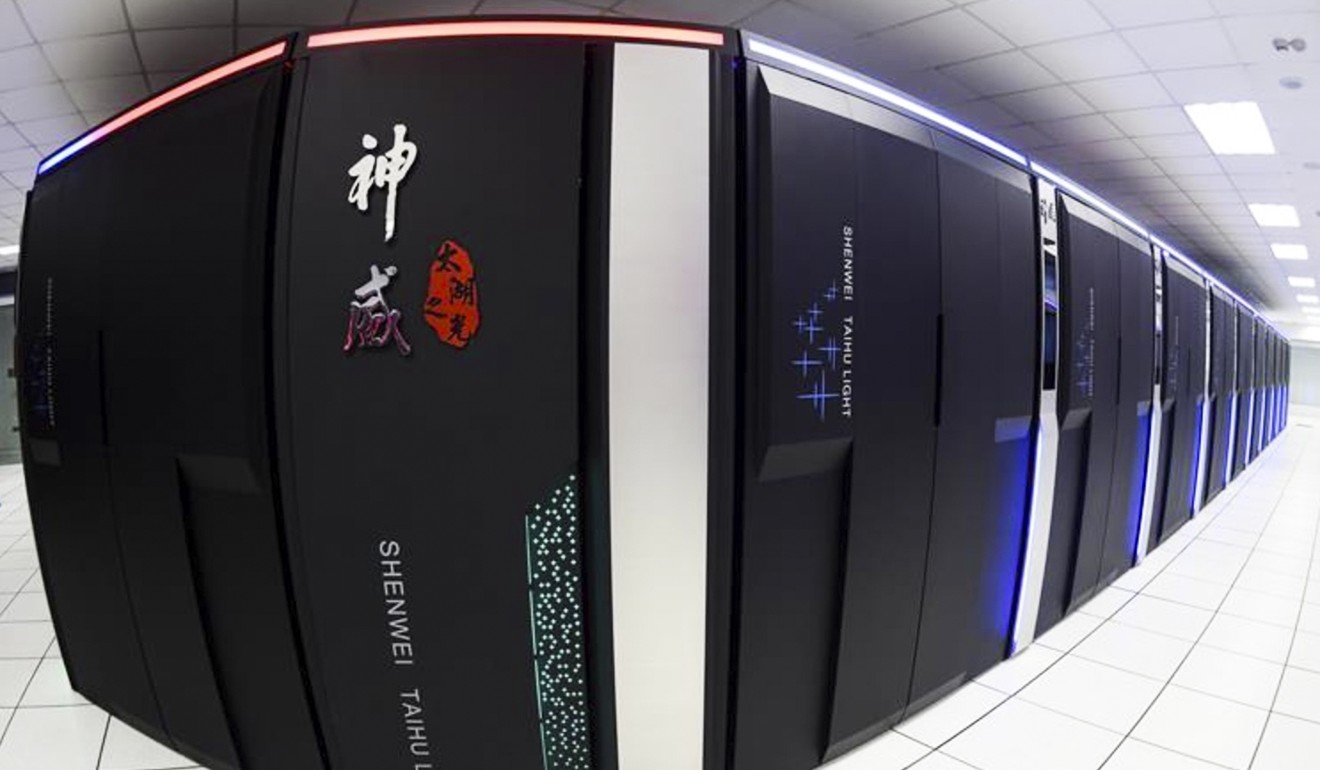 Parallel computers top 500. China supercomputer.