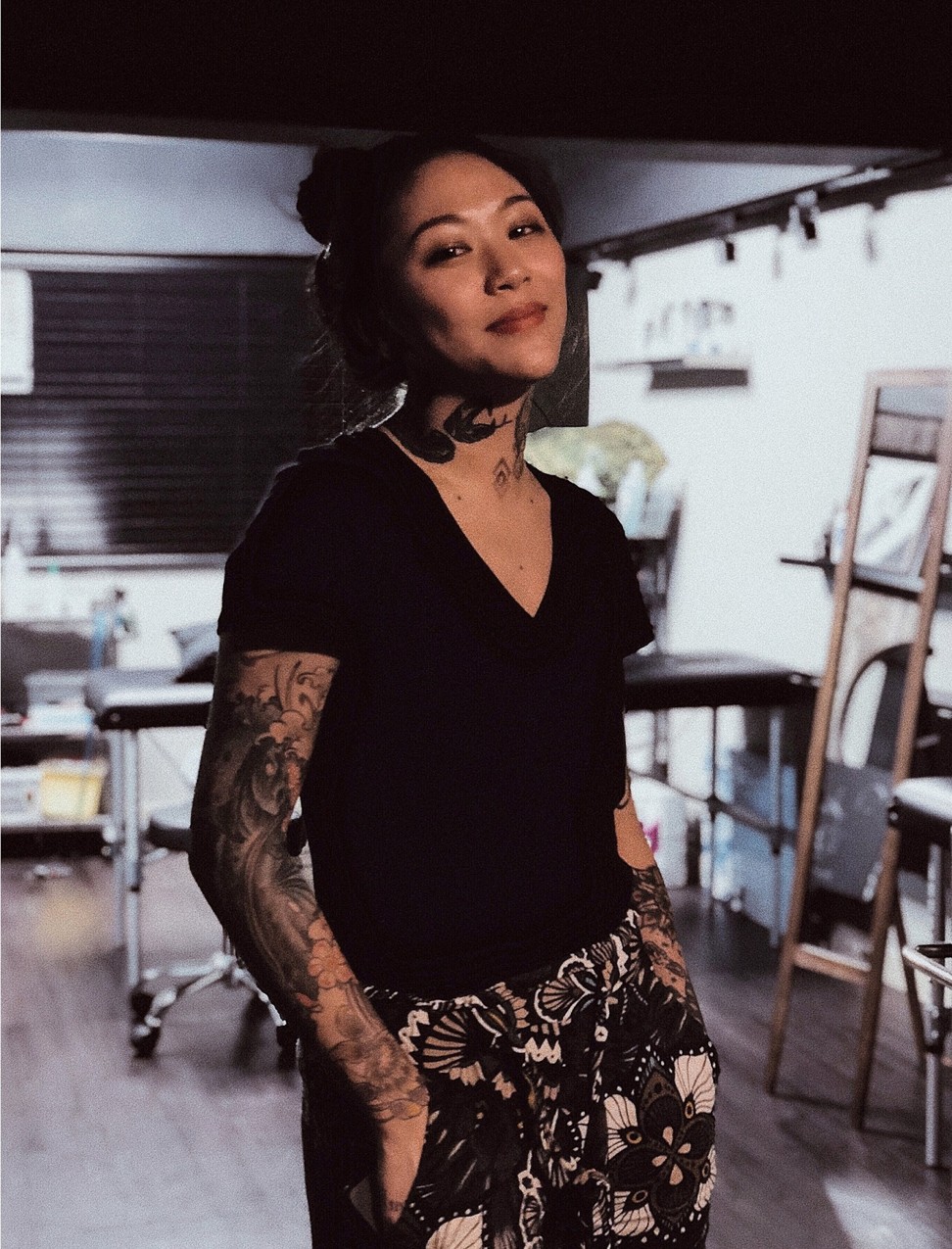 Hong Kong tattoo artist Yeeki Lo.
