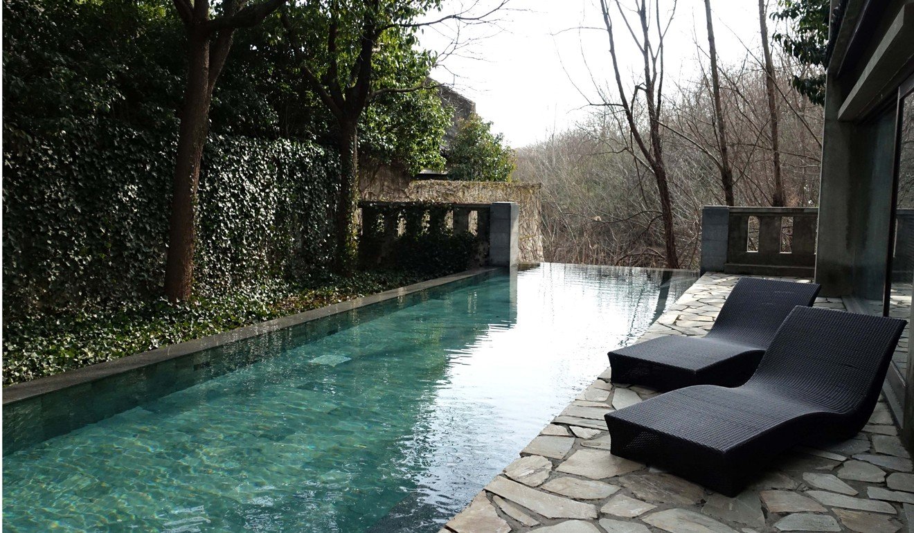 A private villa pool at Kayumanis Nanjing Private Villa & Spa.