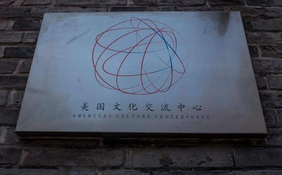 Chinese interference has perhaps been felt most acutely at the American Centres for Cultural Exchange, a network of US government-funded language and cultural facilities hosted on college campuses in China. Photo: AFP