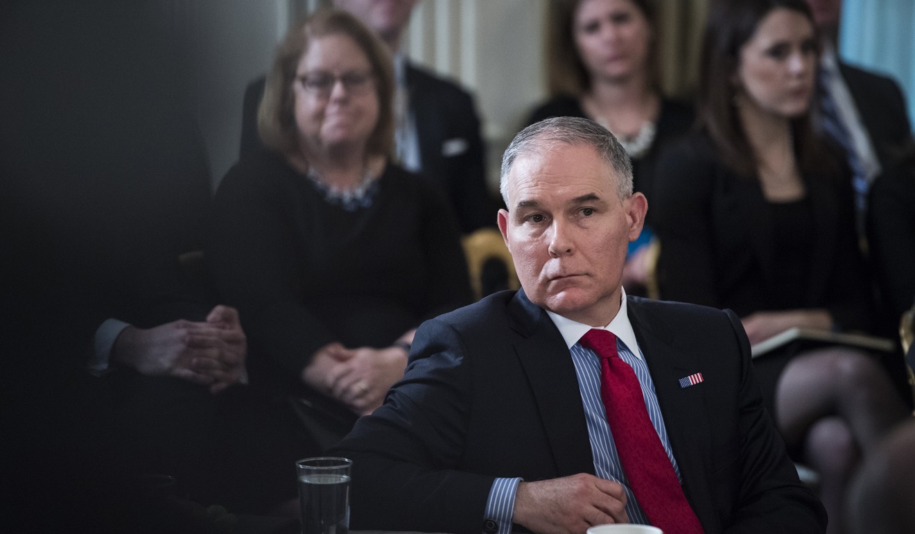 EPA chief Scott Pruitt has come under fire for his travel expenses. Photo: Washington Post photo by Jabin Botsford