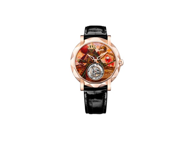 MasterGRAFF Ultra Flat Tourbillon Metiers d’Art – Samurai warrior