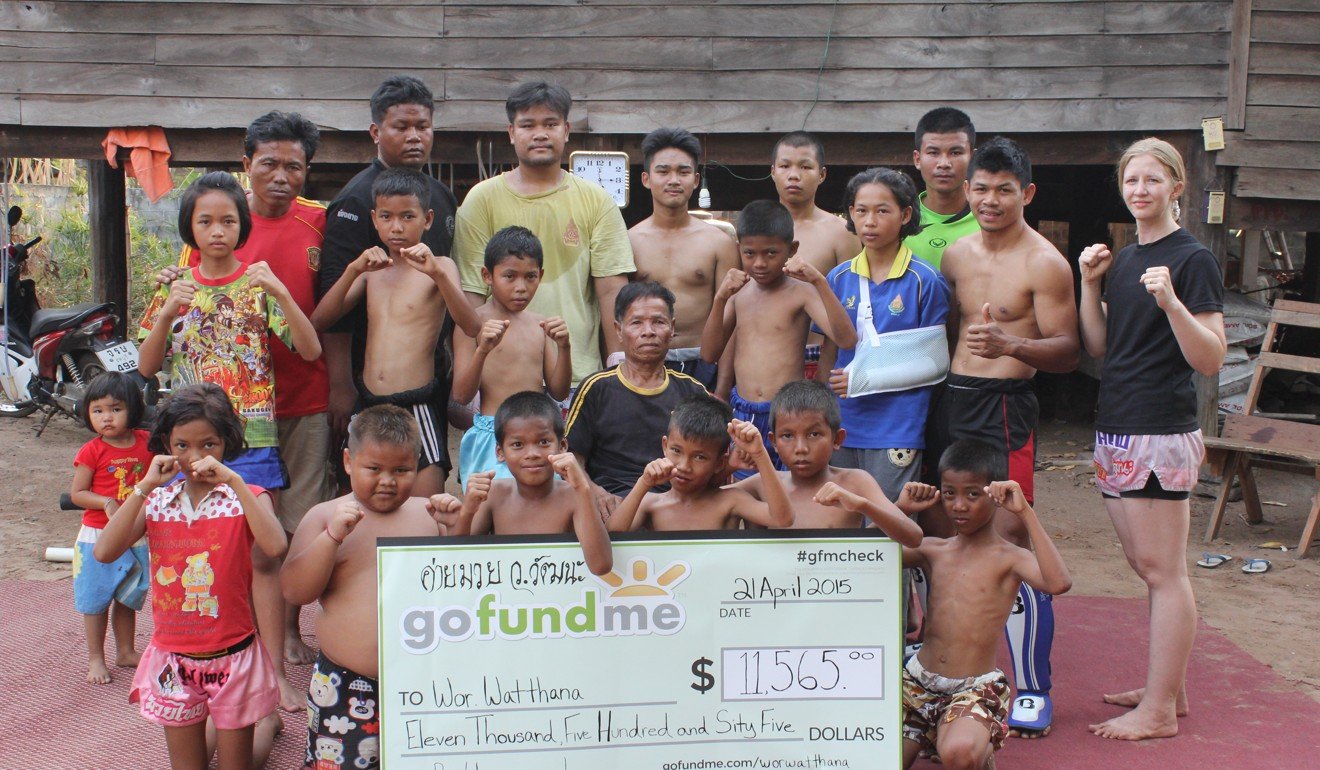 A successful online fundraising campaign brought in the funds needed to build the gym. Photo: Wor. Watthana