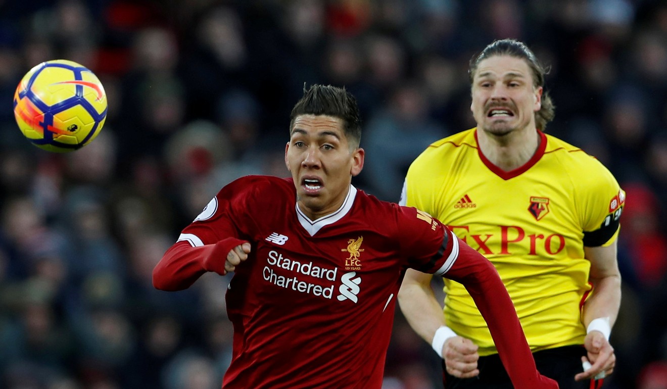 Liverpool’s Roberto Firmino has netted an impressive 23 times this season. Photo: Reuters