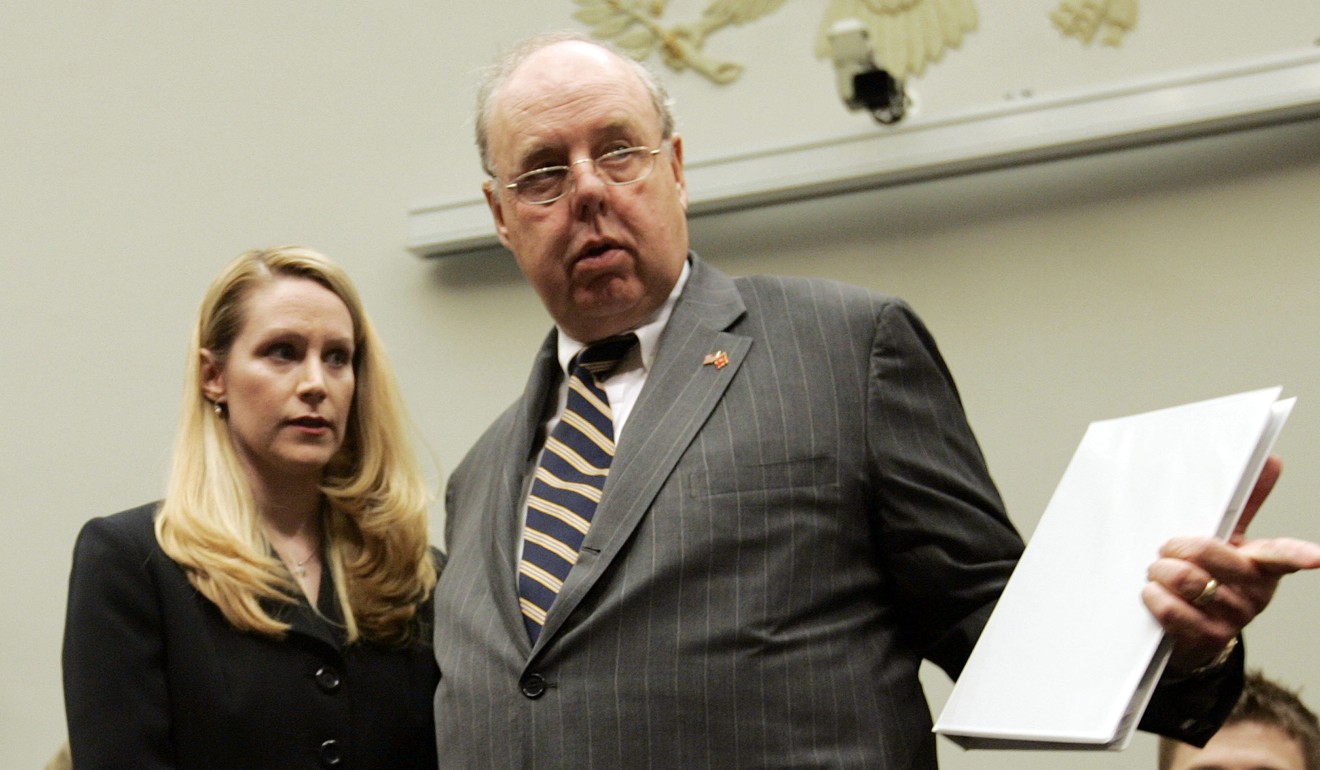 A file photo from May 23, 2007 of lawyer John Dowd before the US House Judiciary Committee. Photo: TNS 