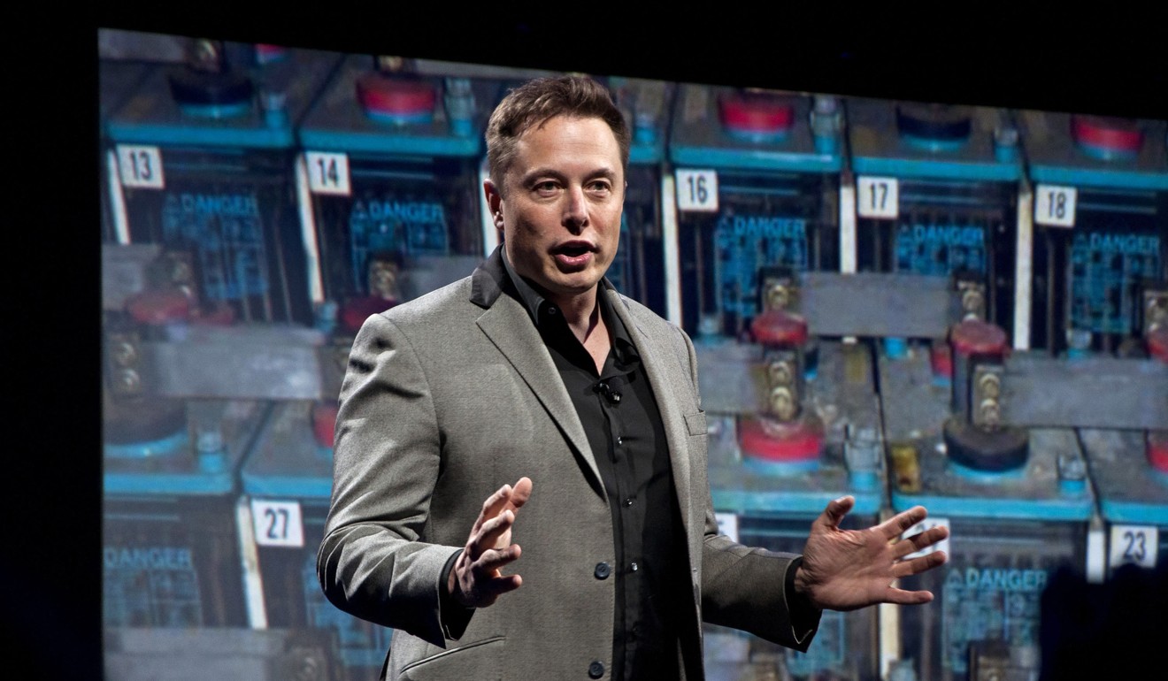 Elon Musk said in a Twitter exchange that he would take down the Facebook sites for his companies Tesla and SpaceX. Photo: Tribune News Service