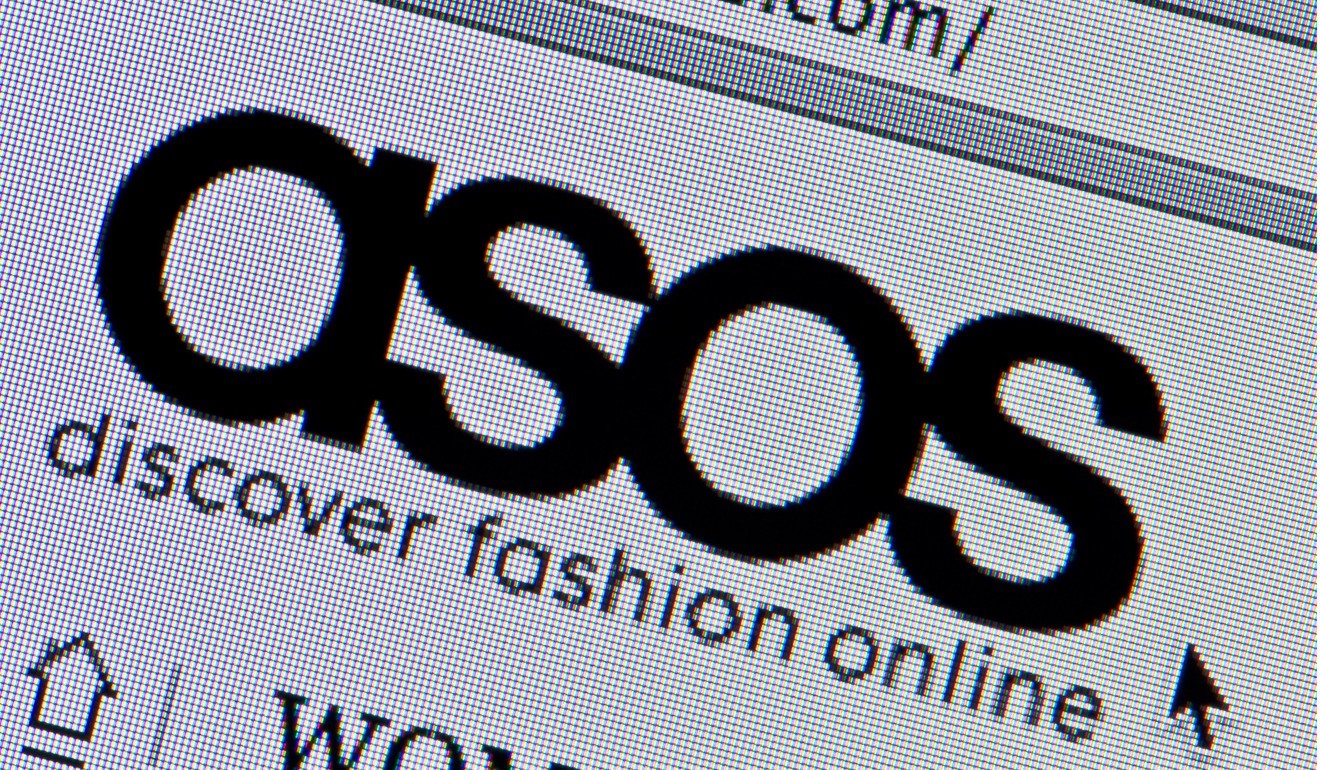 British online fashion retailer Asos struggled to compete against China’s Taobao platform. Photo: Alamy