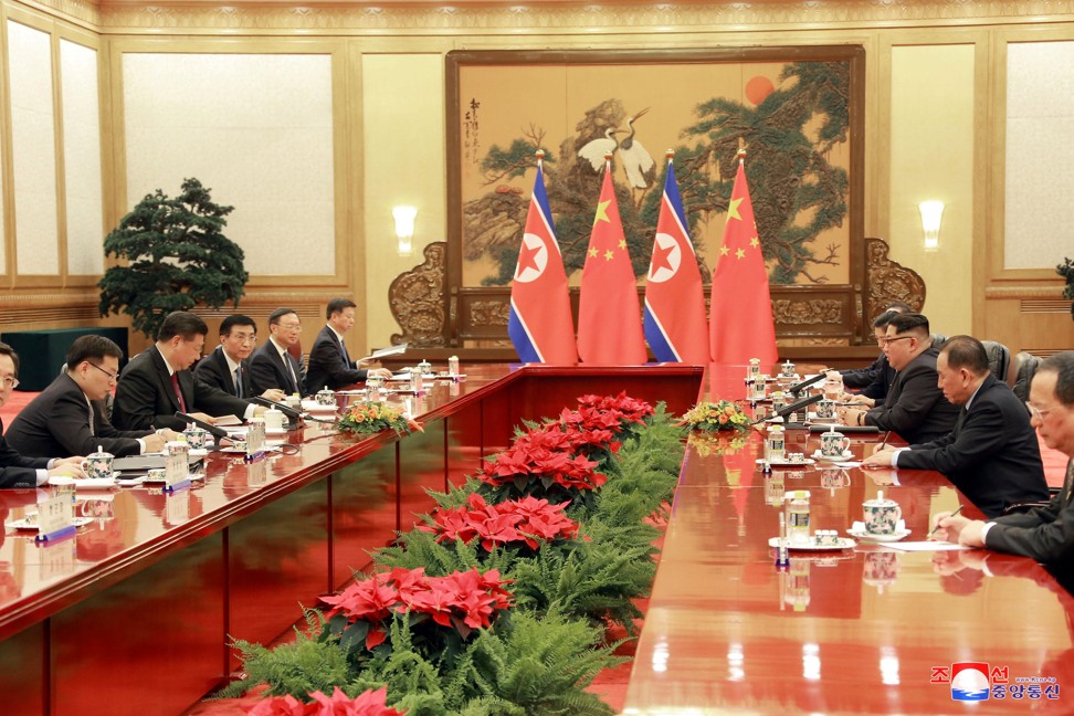 According to a report by the Korean Central News Agency, Kim said he and Xi should meet more frequently to consolidate the two nations’ relationship, and that he had extended an invitation to Xi to visit North Korea. Photo: Reuters