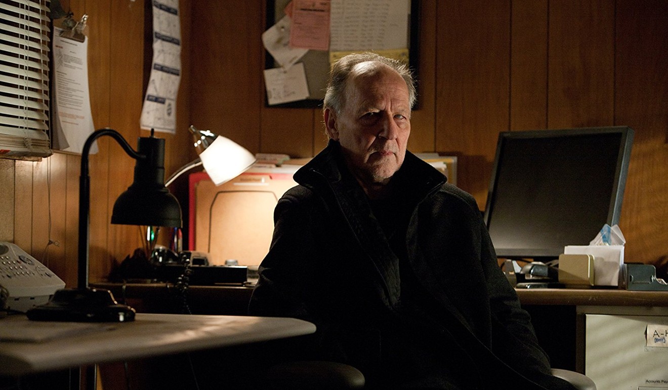Werner Herzog as the villain The Zec in a still from Jack Reacher (2012).
