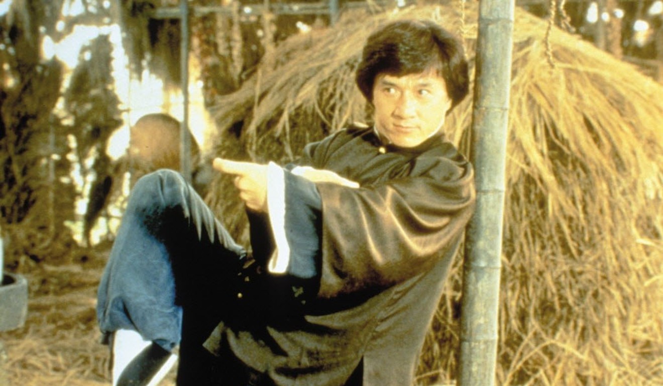 Chan in a still from Drunken Master.