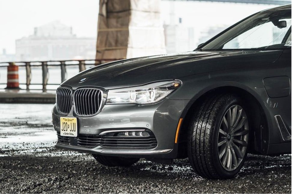 The kidney grille and 19-inch (48-centimetre) light alloy wheels are done in BMW’s distinct style. Photo: Cesar Soto/Bloomberg
