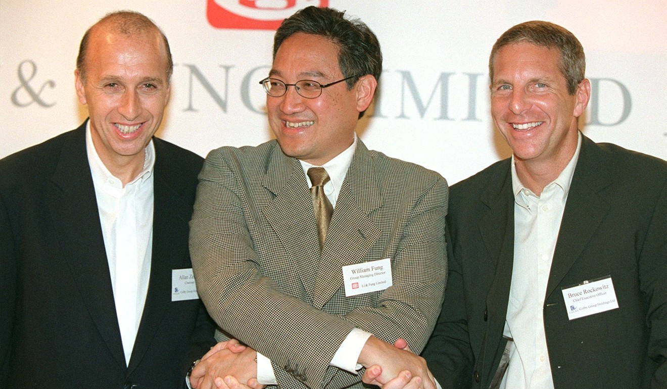 Zeman and Rockowitz sold Colby Holdings to William Fung’s Li & Fung in 2000. Photo: SCMP