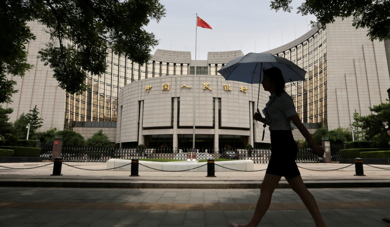 China’s central bank said the new database will allow information to be ‘fully shared’ among regulators. Photo: Reuters