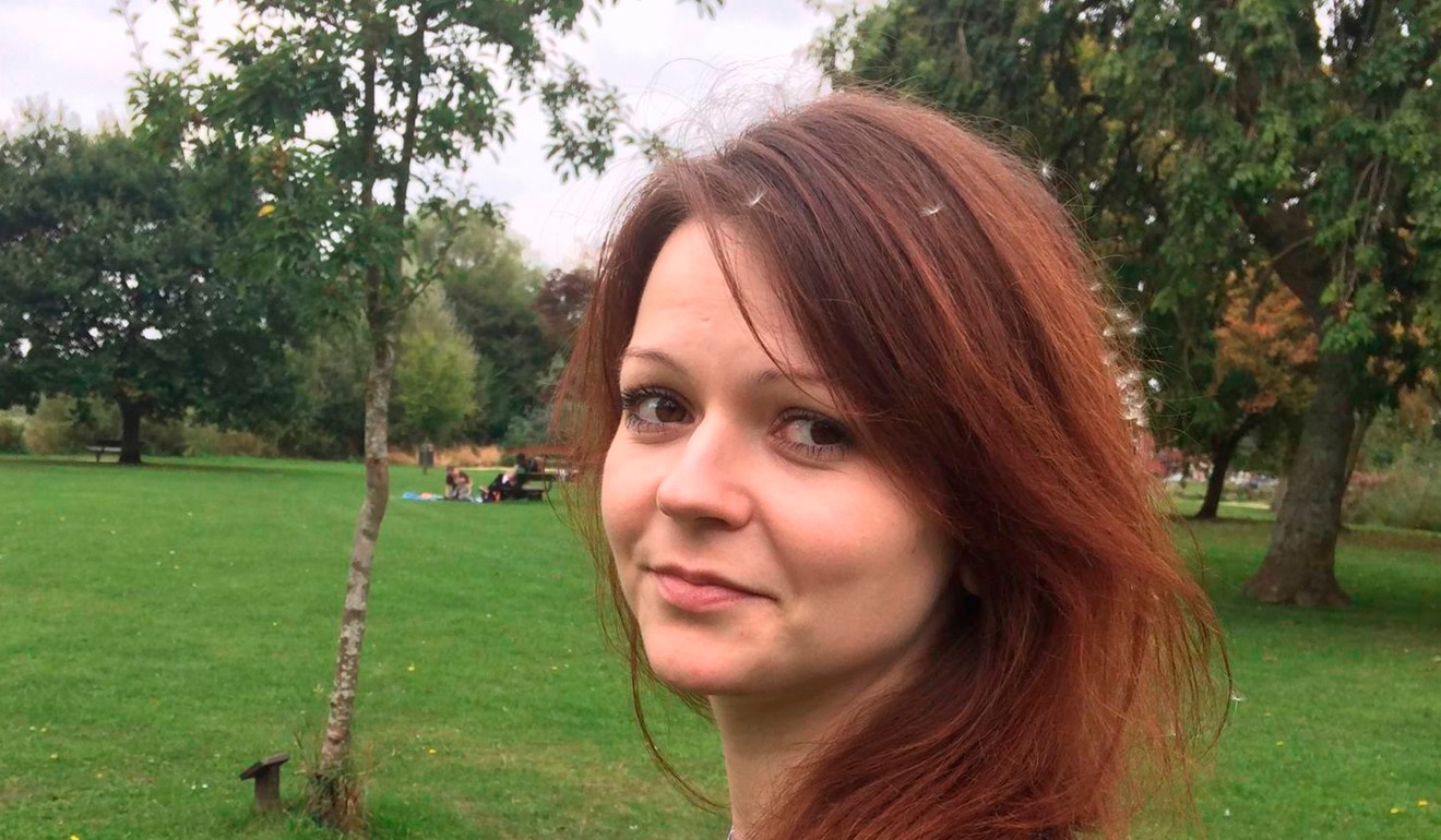 Yulia Skripal, the daughter of the former Russian spy Sergei, was poisoned along with her father on March 4. She has since been released from hospital. Photo: Facebook via AP)