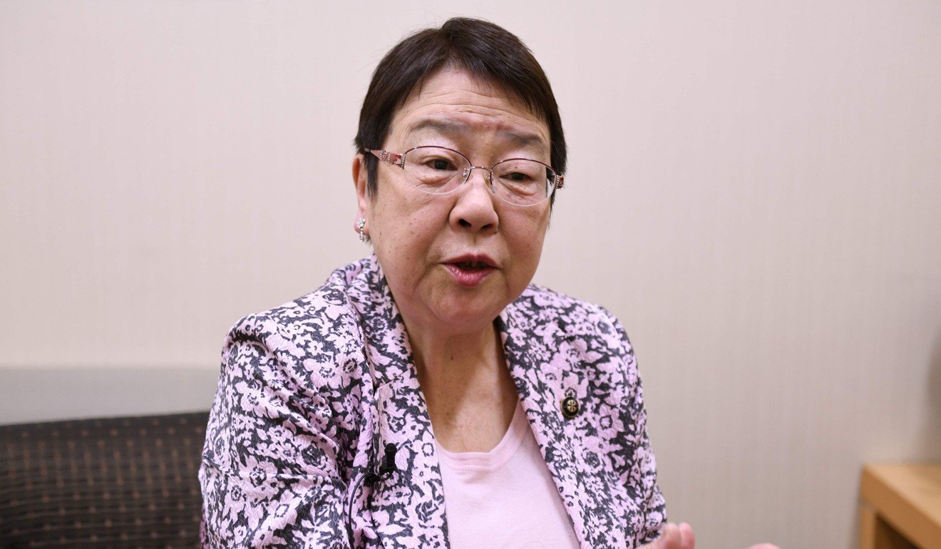 Tomoko Nakagawa, the mayor of the western Japanese city of Takarazuka. Photo: AFP