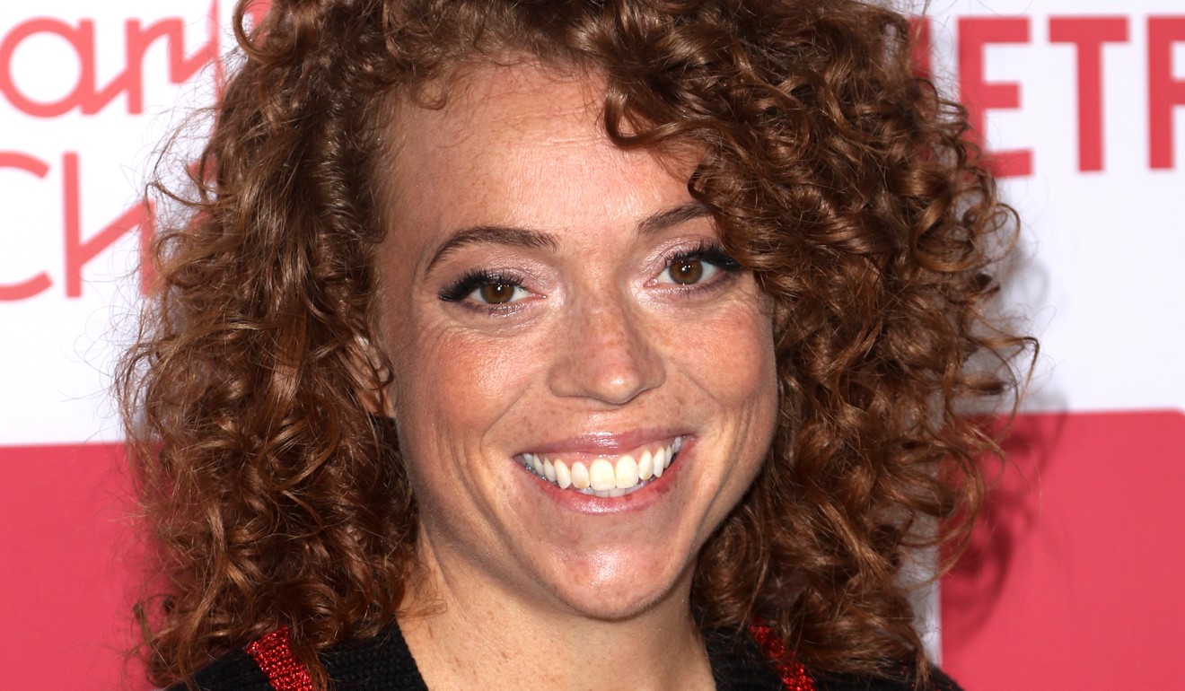 FILE - In this March 24, 2018 file photo, Michelle Wolf arrives at the 6th Annual Hilarity For Charity Los Angeles Variety Show at the Hollywood Palladium n Los Angeles. White House aides, reporters and other famous-for-Washington types are set to gather without President Donald Trump to toast press freedom. It’s the second White House Correspondents’ Association dinner in a row without Trump. Wolf is on tap to deliver what’s traditionally been a roast of the administration and the press. (Photo by Willy Sanjuan/Invision/AP, File)
