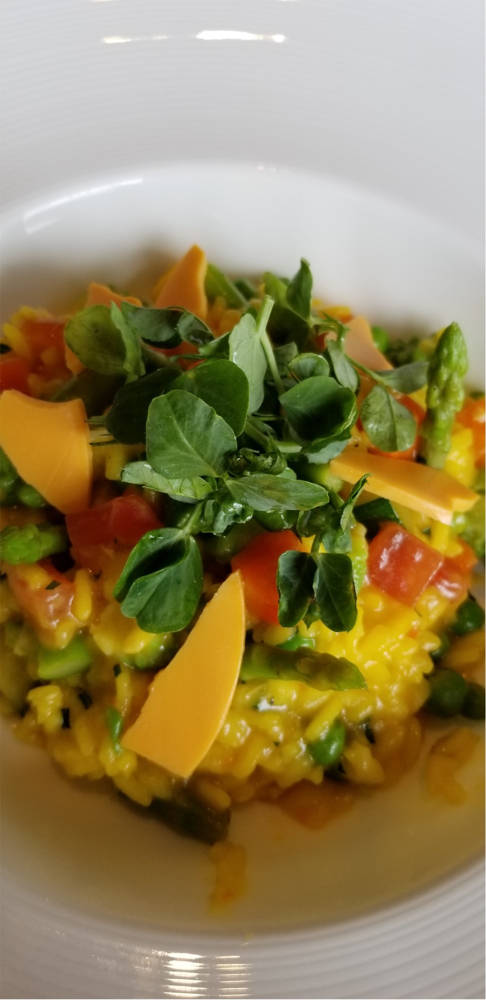 Risotto primavera. Photo: Lim Li Ying