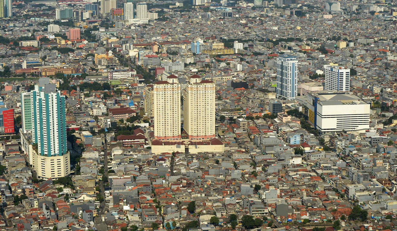 Jakarta is a huge urban sprawl and crossing the city in a car can take hours. A helicopter can take passengers from the airport to the city centre in 20 minutes. Photo: AFP