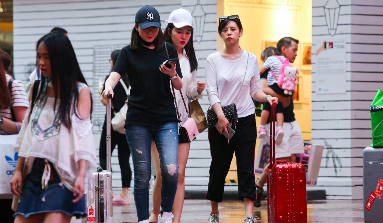Mainland Chinese tourists spend big in Hong Kong, but they aren’t always welcomed by local residents. Picture: Dickson Lee