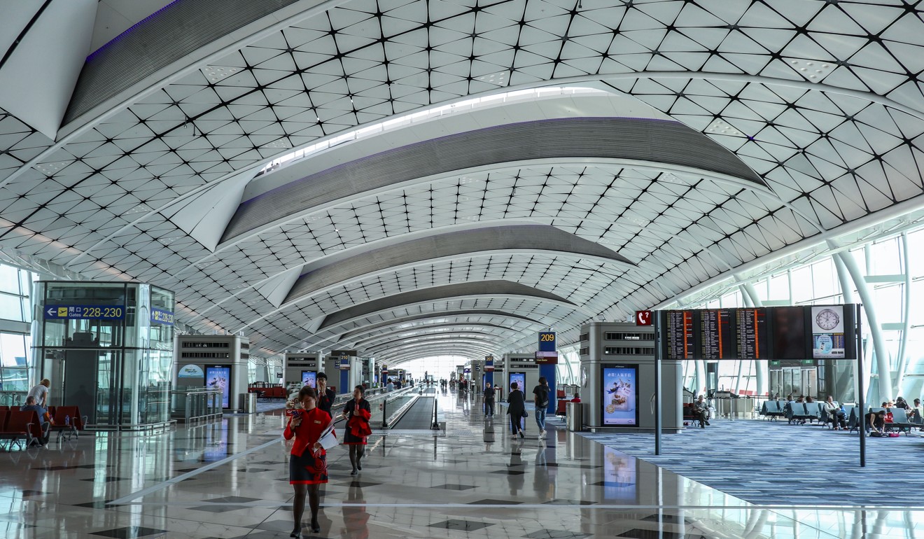 Hong Kong International Airport in Chek Lap Kok is one of the world’s busiest. Photo: SCMP