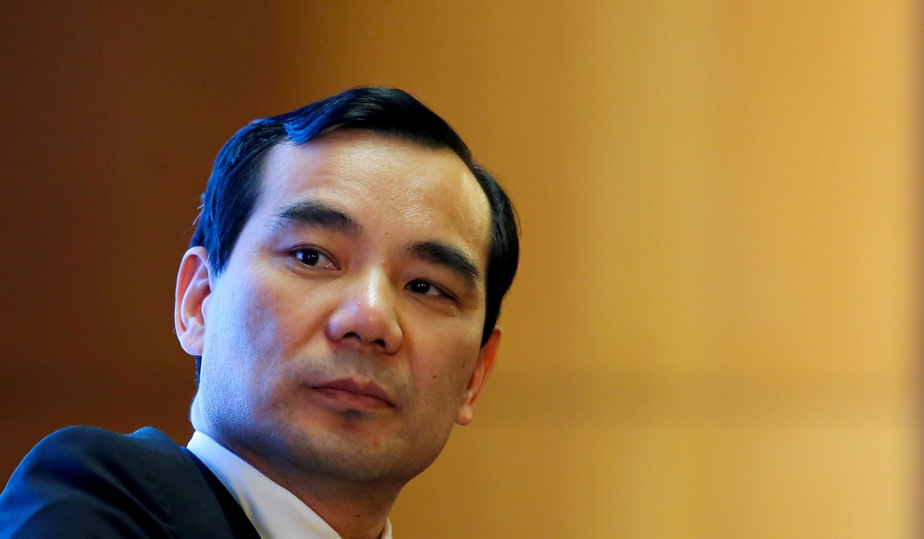 Wu Xiaohui, chairman of one of China’s biggest insurers and the owner of the Waldorf Astoria hotel in Manhattan. Photo: Reuters
