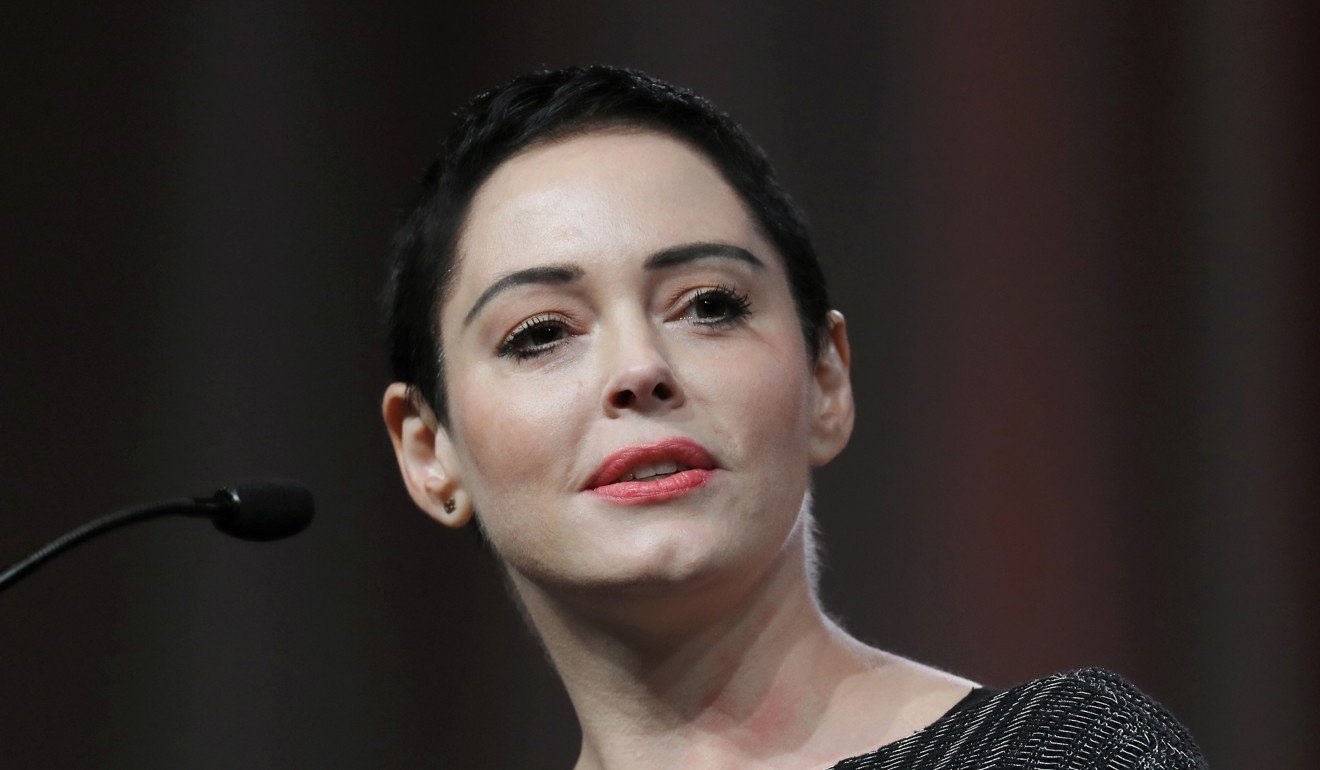 Actress and author Rose McGowan (shown in October) has written an open letter in support of her friend Asia Argento, the girlfriend of Anthony Bourdain. Photo: AP