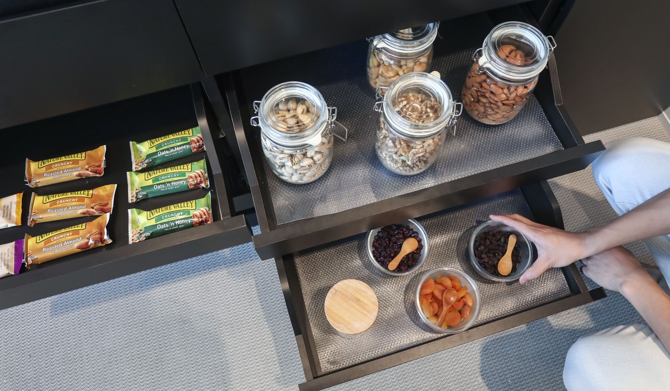 LinkedIn’s employees can enjoy a free breakfast at the office. Photo: Jonathan Wong