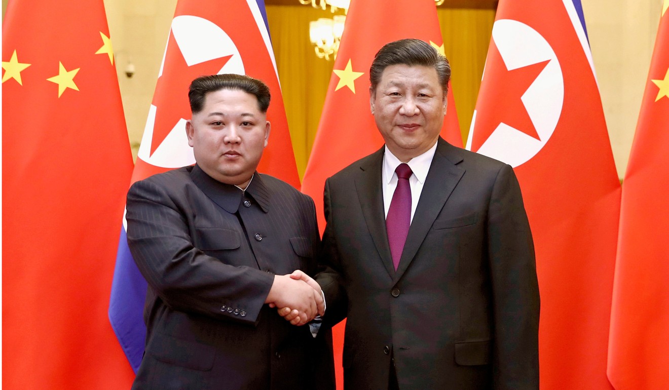 Kim Jong-un described the China-North Korea alliance as a “precious friendship” after meeting Xi Jinping. Photo: Xinhua via AP