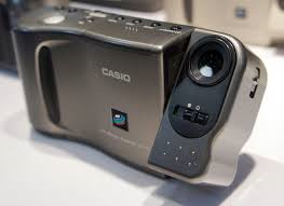 The Casio QV-10 LCD camera.