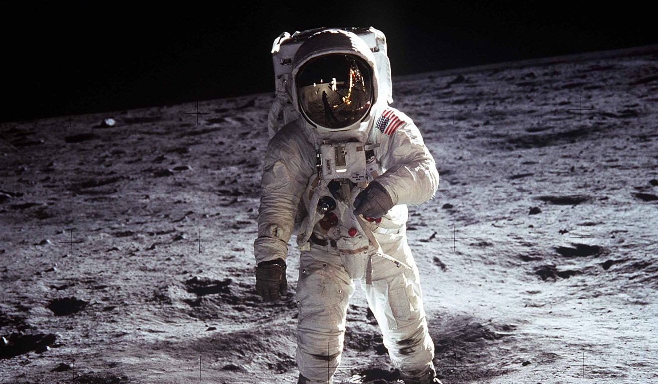 This Nasa file image shows Apollo 11 astronaut Buzz Aldrin standing on the Moon, on July 20, 1969. Photo: Reuters