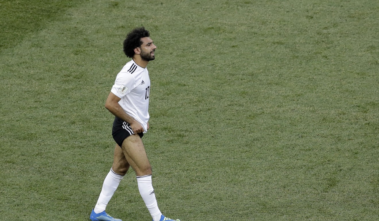 Egypt’s Mohamed Salah completed a disappointing World Cup. Photo: AP