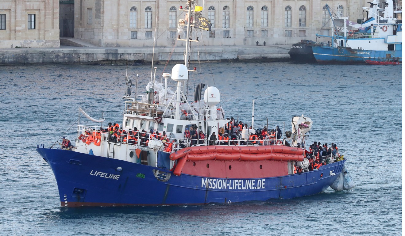 Portugal was among the first nations to agree to take migrants from the Lifeline NGO rescue vessel. Photo: EPA