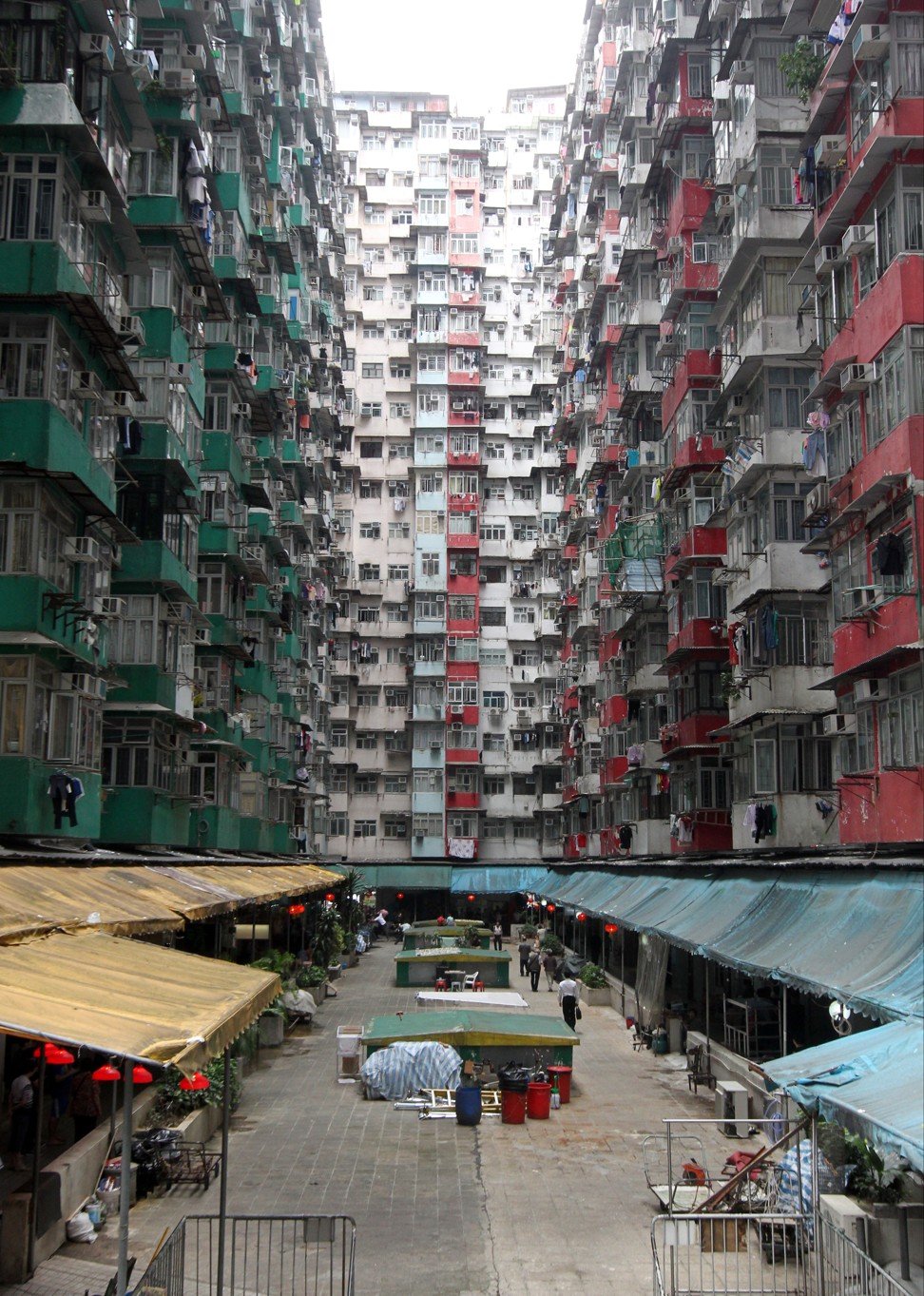 These Quarry Bay buildings featured in Transformers: Age of Extinction. Photo: K.Y. Cheng