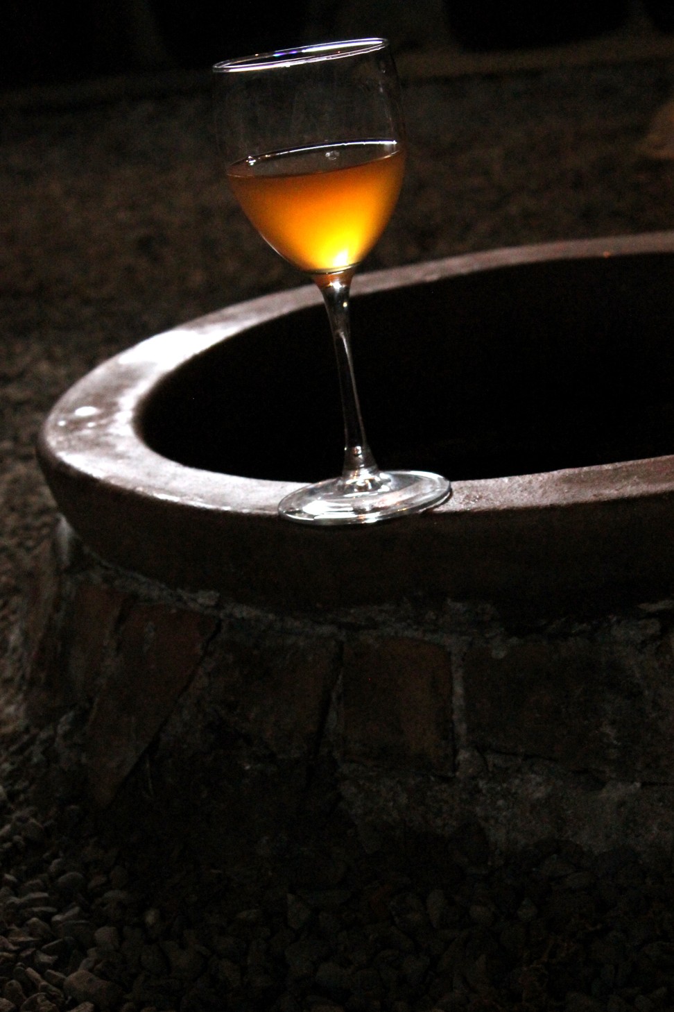 Lagazi Wine Cellar’s wines are made in ceramic qvevri, wine jars that are buried underground.