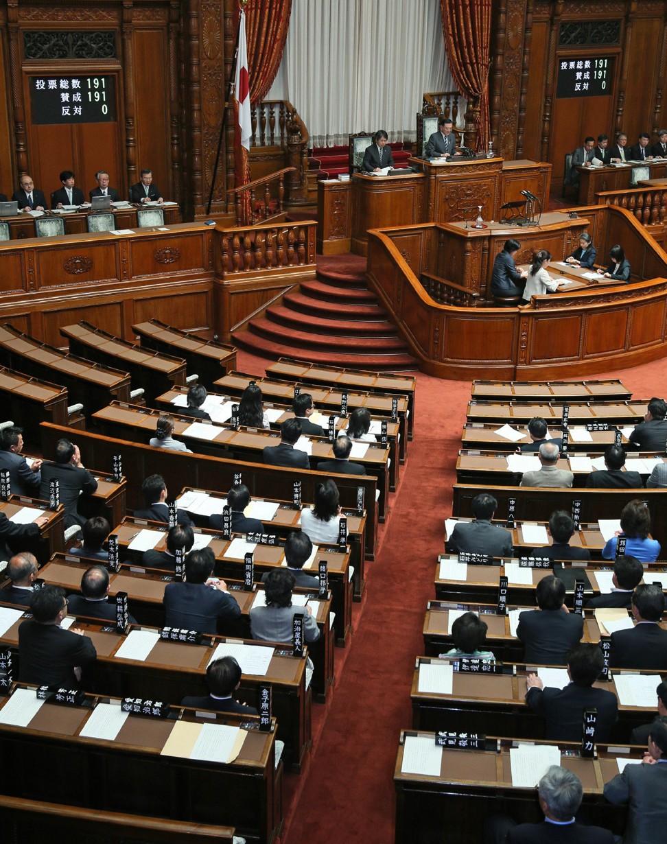 Legislators approve the Hague Convention after unanimous vote in Tokyo. Photo: AFP