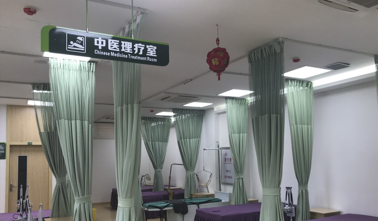 Medical facilities at the care home include a Chinese medicine treatment room. Photo: Kimmy Chung